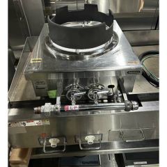 業務用/新品】【タニコー】中華テーブル 卓上中華ガステーブル CRU-1