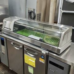 中古】恒温高湿ネタケース ホシザキ FNC-150BS-R 幅1500×奥行345×高さ