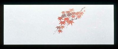 遊膳 花暦 おてもとまっと（１００枚入）ＯＴ－Ｈ－０９ 赤もみじ