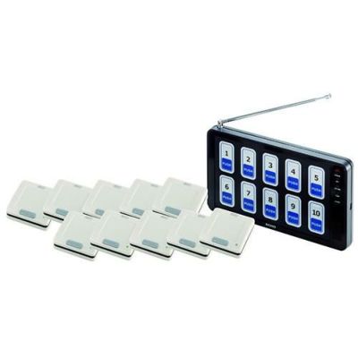 新品】エコチャイム受信機EC-110送信機5台付きセットブラック