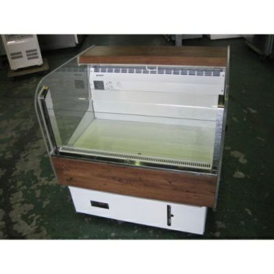 中古】平型冷蔵ショーケース サンデン RSR-T3M 幅860×奥行700×高さ860