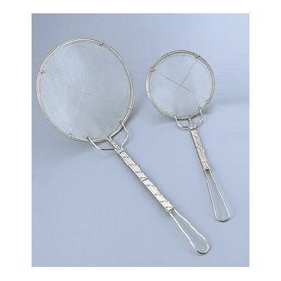 【EBM】カス揚 12cm 手アミ式 丸型 細目 18-8