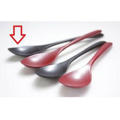 おかゆスプーン（漆黒）