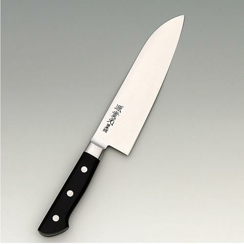 日本鋼 ツバ付 三徳包丁 170 堺實光