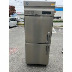 中古】縦型冷凍冷蔵庫 1凍1蔵 ホシザキ HRF-75Z 幅750×奥行800×高さ