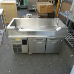 中古舟形シンク付コールドテーブルの通販ならテンポスドットコム