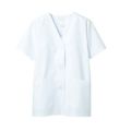 調理衣 レディス 半袖 1-012 (白)