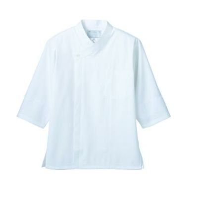 調理コート 兼用 ７分袖 2-661 (白)