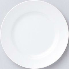 ベーシック ホワイト リム玉 19cm 皿 Basic
