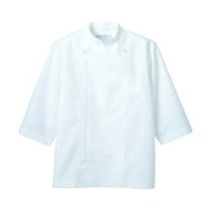 コックコート 兼用 ７分袖 6-521 (白)