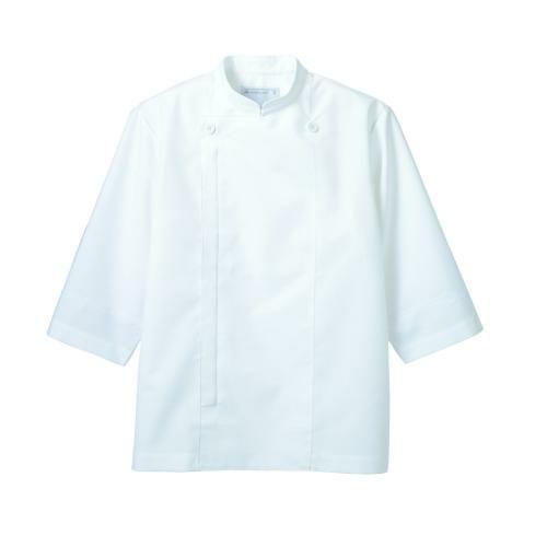 コックコート 兼用 ７分袖 6-521 (白)