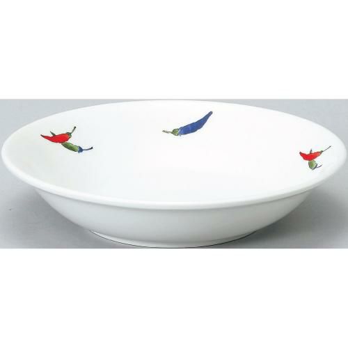 ダイヤセラム (強化) 唐辛子 I メタ 8吋 深皿 /グループB