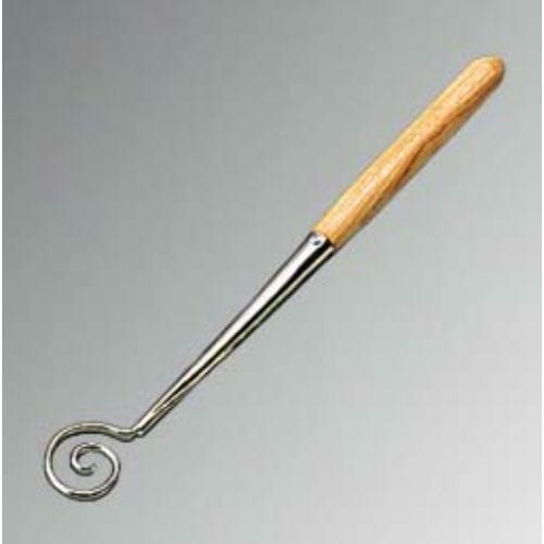 チョコレートフォーク No.9 木柄 うず巻型