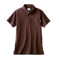 ポロシャツ 兼用 半袖 OV2511-7 (ブラウン)