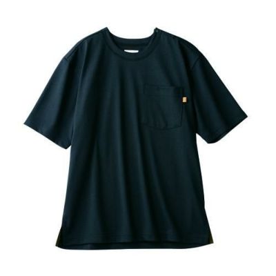 ワイドＴシャツ 兼用 半袖 OV2512-0 (黒) /業務用/新品/小物送料対象