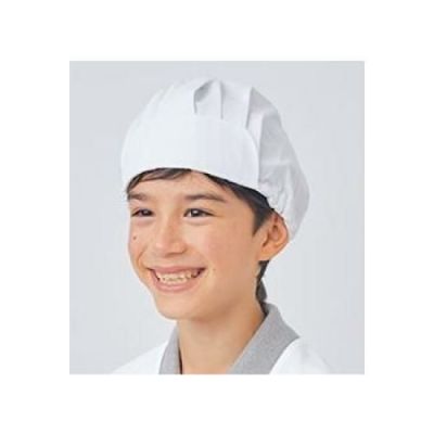 給食帽（２枚入り） 児童用 PE921-2 (白)