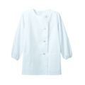 調理衣 レディス 長袖 1-021 (白)