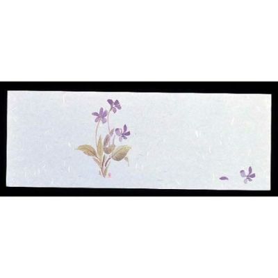 遊膳 花暦 おてもとまっと(100枚入)OT-H-02 すみれ