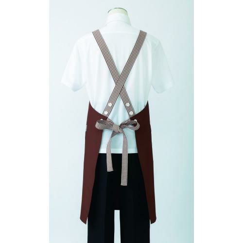 エプロン 兼用 5-722 (茶)