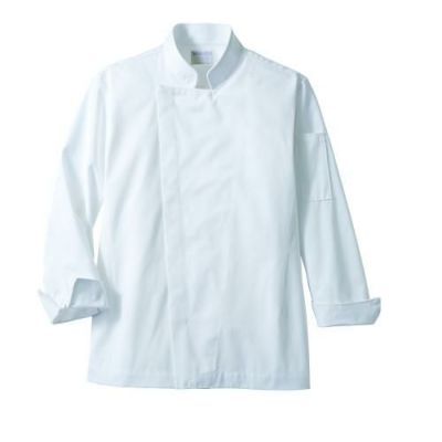 コックコート 兼用 長袖 6-1001 (白)