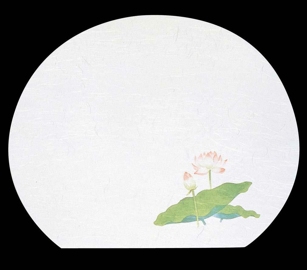 仏事シリーズ 尺3 半月懐石まっと 枯淡はす(100枚入)