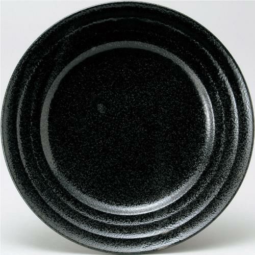 リネア 10吋 大皿 黒耀 Linea Black