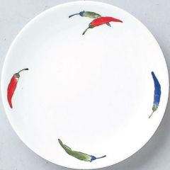 ダイヤセラム (強化) 唐辛子 I メタ 5吋 小皿