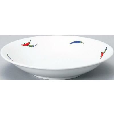 ダイヤセラム (強化) 唐辛子 I メタ 9吋 深皿