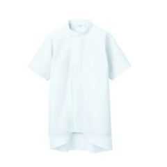 ブルゾン 兼用 半袖 8-732 (白)