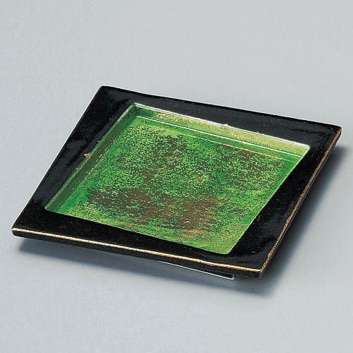 備前金彩 8号正角皿/M0708/業務用/新品/小物送料対象商品 | 正角皿