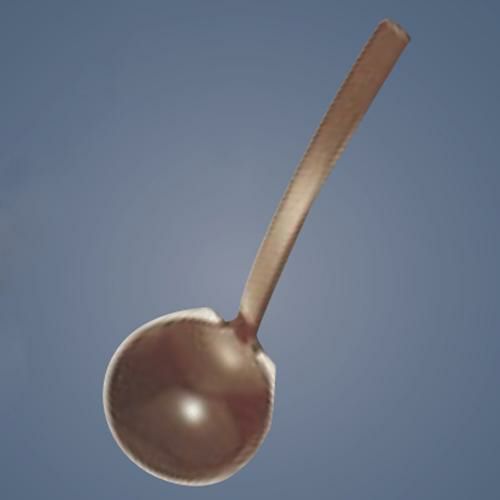 【メラミン お玉 C-70 茶】 C-70