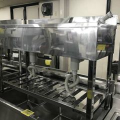 中古】二槽シンク 幅800×奥行450×高さ800 【送料別途見積】【業務用