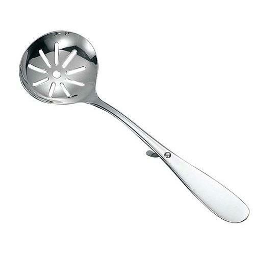 お玉 【18-8 共柄 卓上お玉 穴明(フック付)】