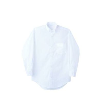 ウイングカラーシャツ兼用長袖 BS2511-2 (白)
