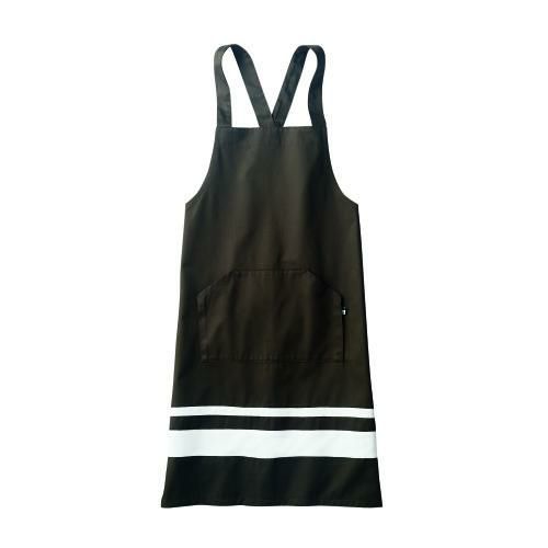 エプロン 兼用 BW5505-72 (ブラウン/ホワイト)