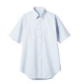 シャツ 兼用 半袖 CX2504-2 (白)