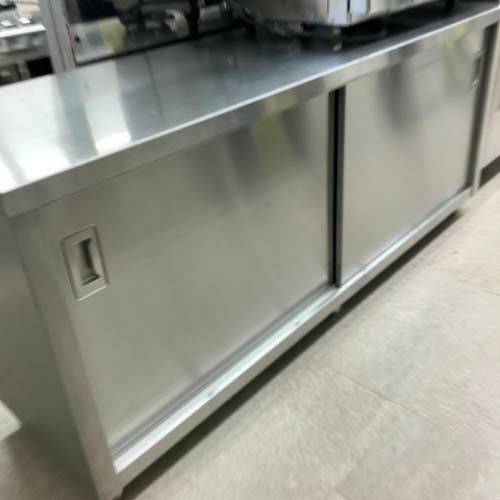 調理台 1100x520x620 中古】調理台 BGなし 幅1800×奥行600×高さ800 【送料別途見積】【業務