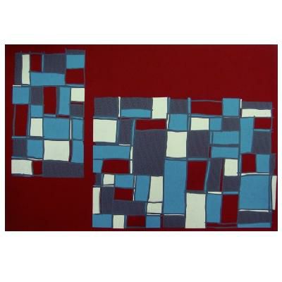 トゥーリランチョンマット (レッド)