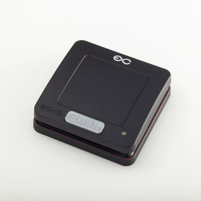 【送料別途見積】【エコチャイム】角型送信機（ブラック）