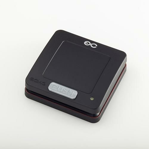 【送料別途見積】【エコチャイム】角型送信機（ブラック）