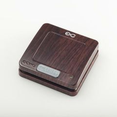 【送料別途見積】【エコチャイム】角型送信機（ウッド）