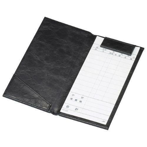 えいむ 二つ折伝票ホルダー BH-303K ブラック
