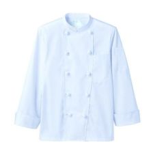 コックコート 兼用 長袖 6-605 (白)