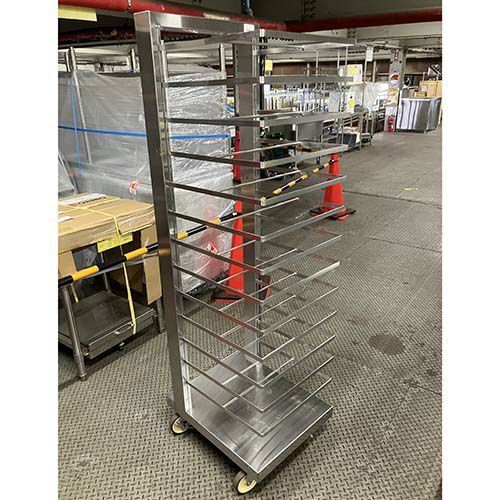 中古】天板ラック(トンボ) 幅410×奥行550×高さ1600 【送料無料】【業務