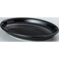 ユーラシア 29cm だ円深皿 黒御影 Eurasia Black