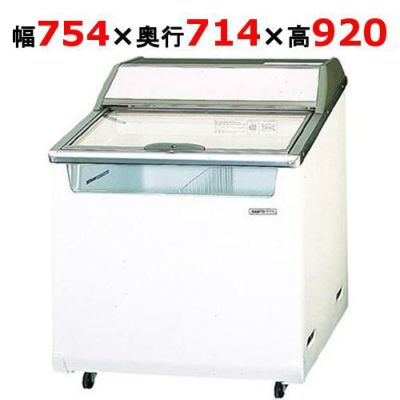 【業務用/新品】 パナソニック 冷凍ショーケース クローズド型 130L SCR-075DC 幅754×奥行714×高さ920mm 【送料無料】