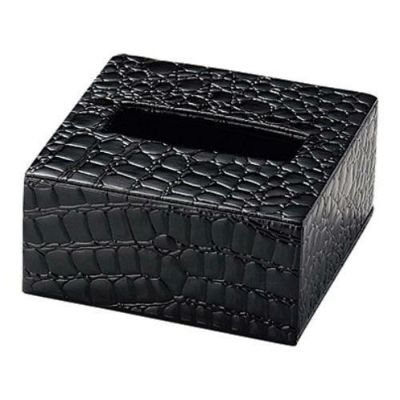 えいむ ティッシュケース TC-83 ブラック