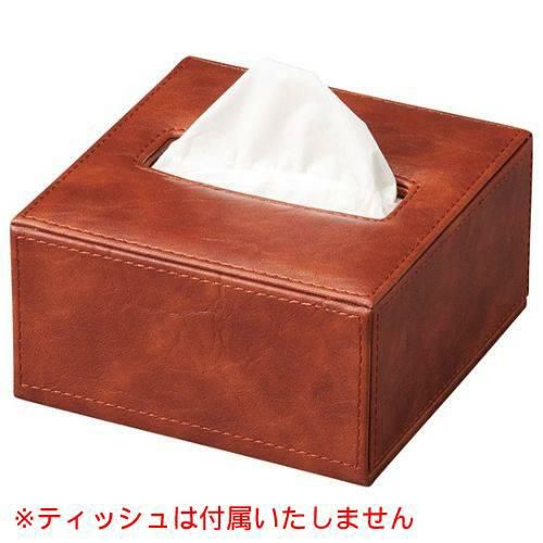 えいむ ティッシュケース TC-96C ブラウン