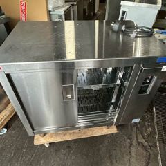 業務用/新品】【マルゼン】電気ディッシュウォーマーテーブル 片面式