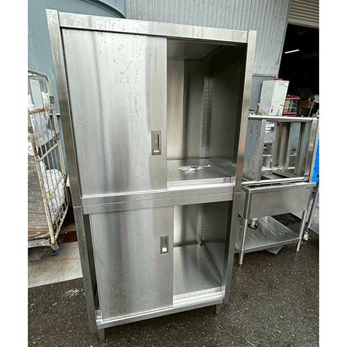 中古】食器棚 幅900×奥行600×高さ1900 【送料別途見積】【業務用